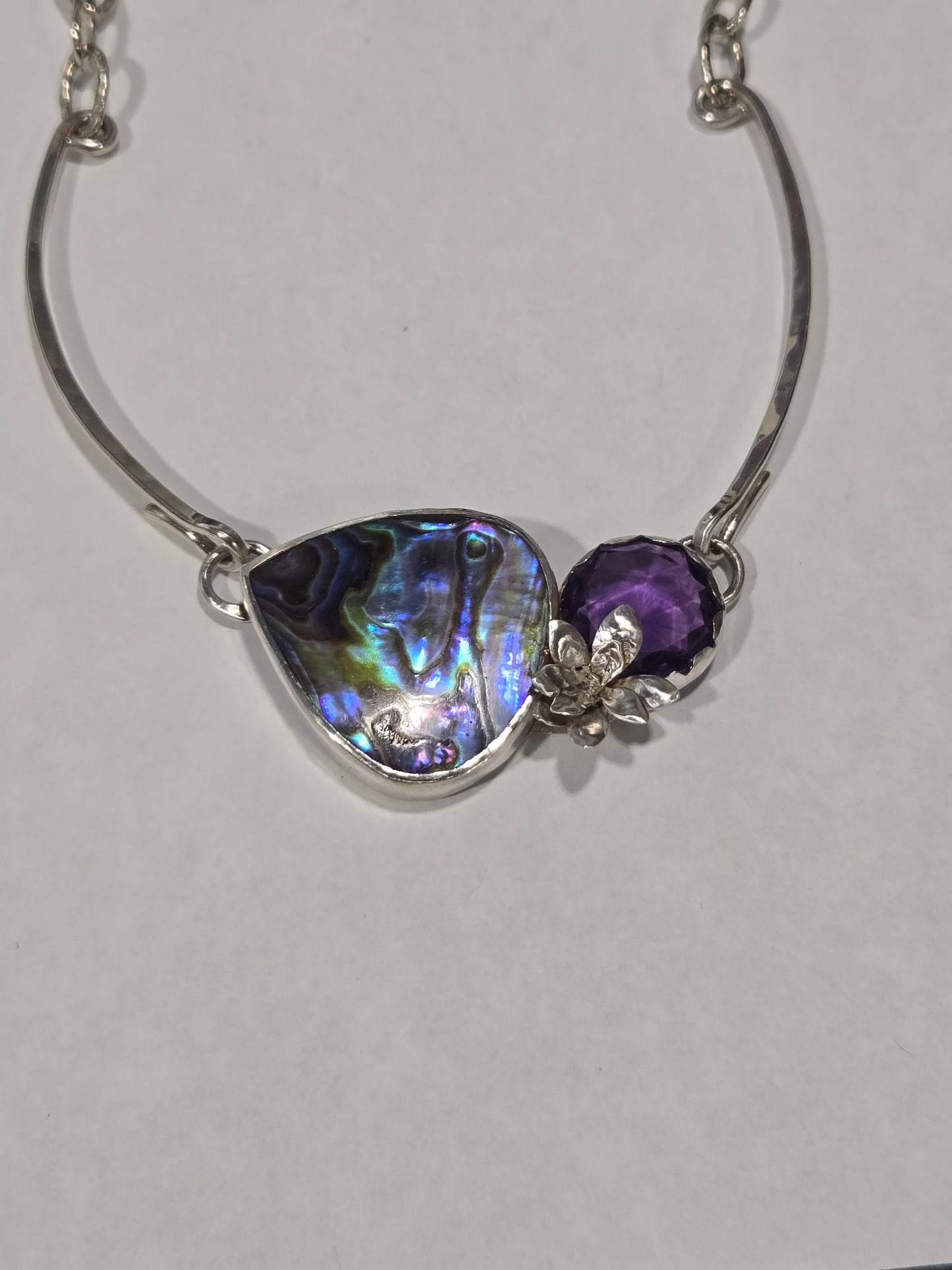 Sterling Silver Chain Necklace and Bracket Necklace (No Pendant)