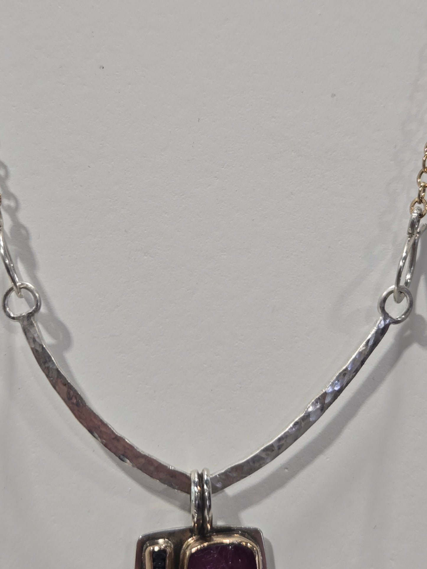Sterling Silver Necklace Bracket - Individual Item