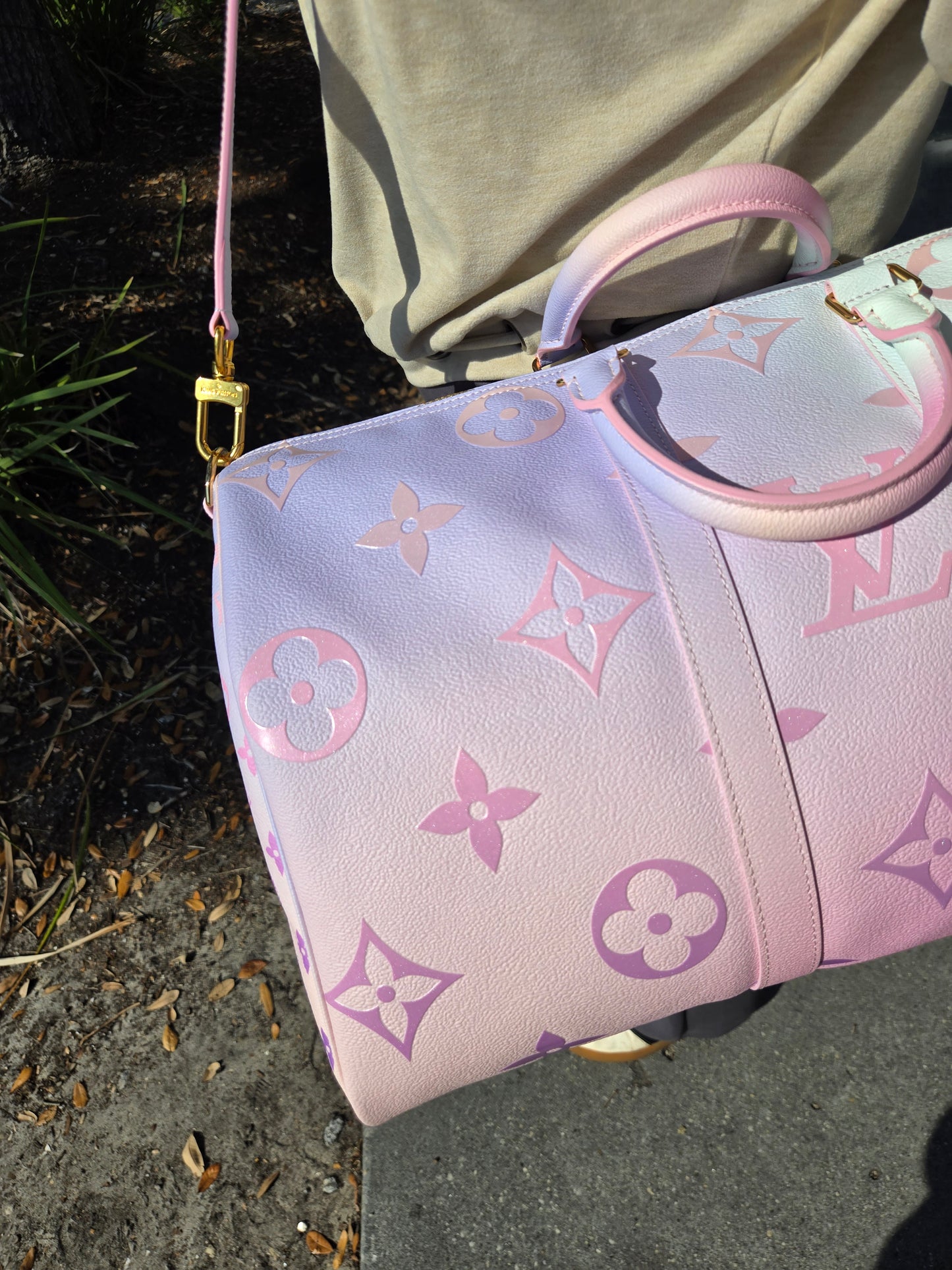 Louis Vuitton Sunrise Keepall Bandoulière 45