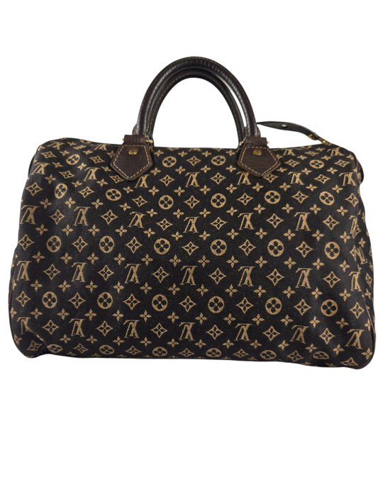 Louis Vuitton Monogram Lin 30 Speedy Luxury Pre-owned