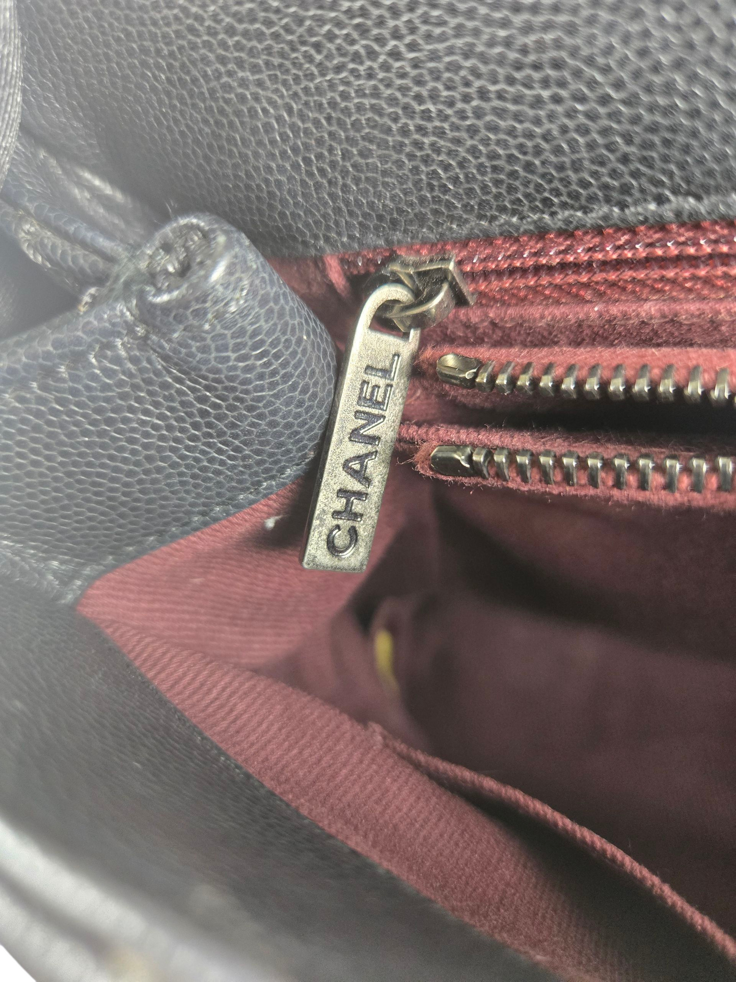 Chanel Caviar Quilted Coco Small Flap Bag - Luxury Preowned