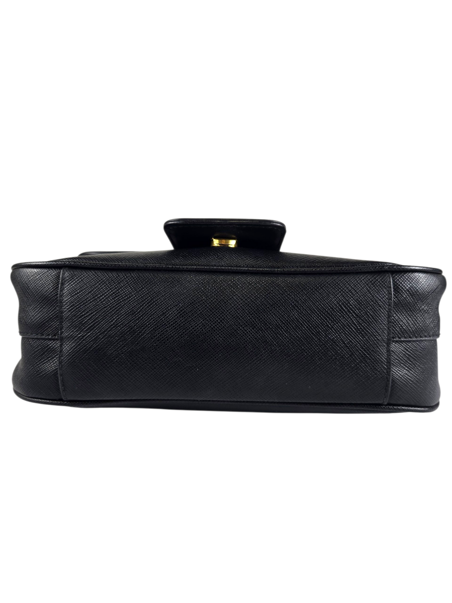 Prada Saffiano Flap Shoulder Bag - Luxury Preowned