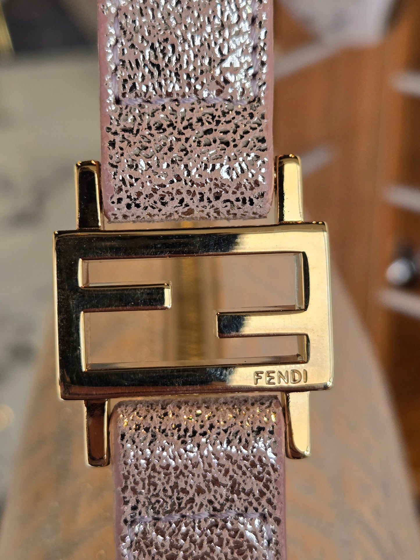 Fendi Zucchino Pochette - Luxury Pre-owned | 207