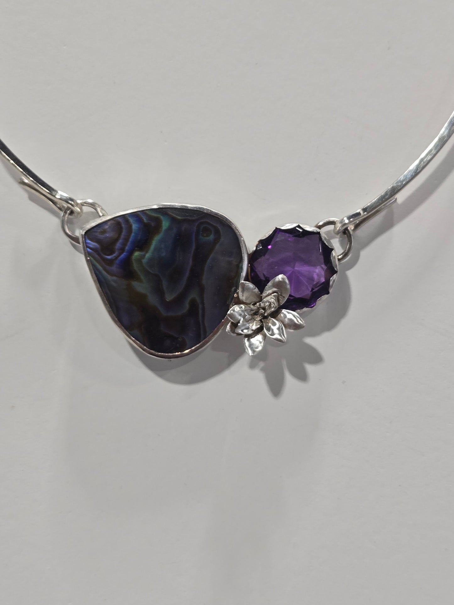 Sterling Silver Chain Necklace and Bracket Necklace (No Pendant)