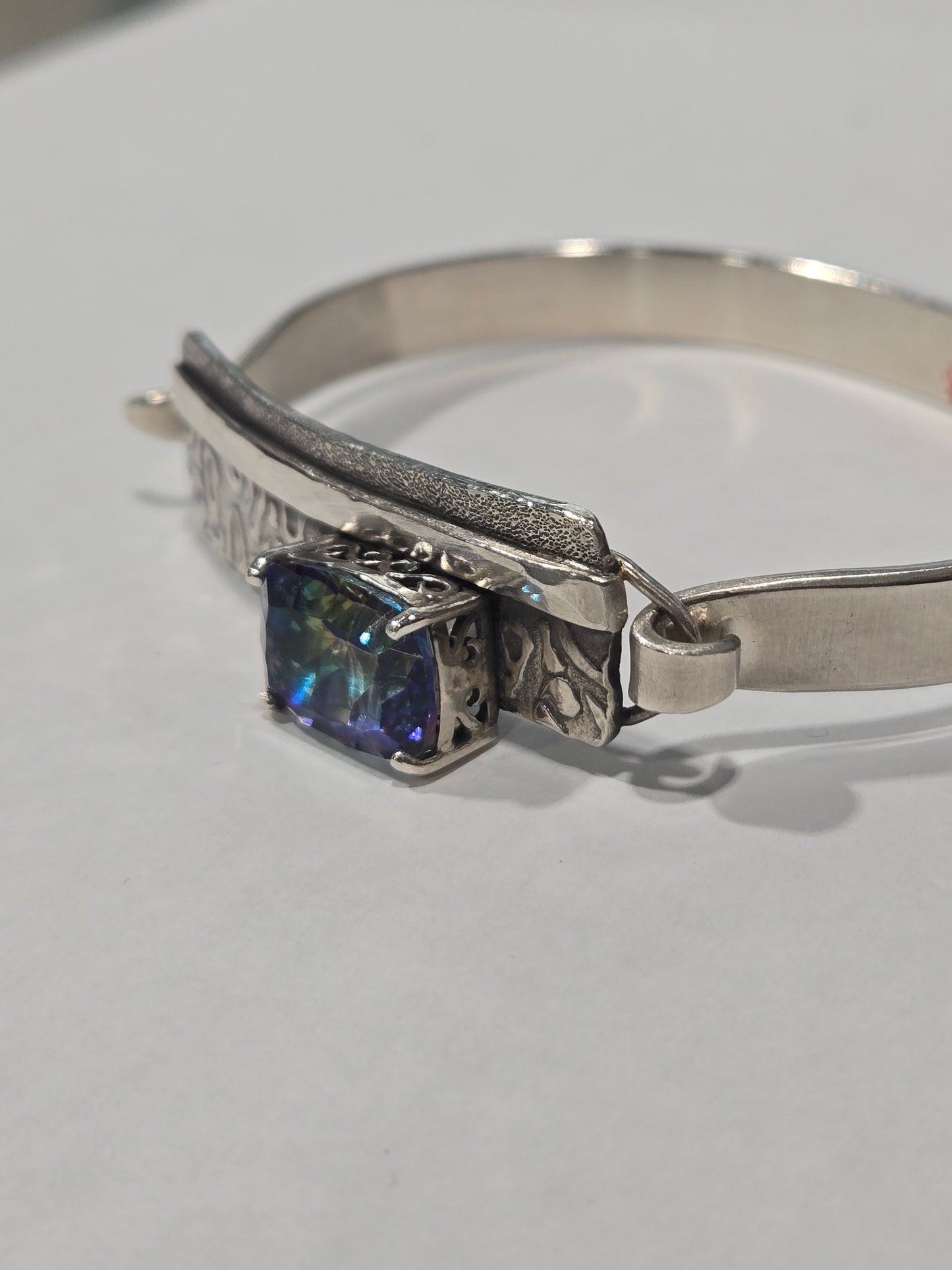 Blue Jewel Sterling Sliver Bracelet