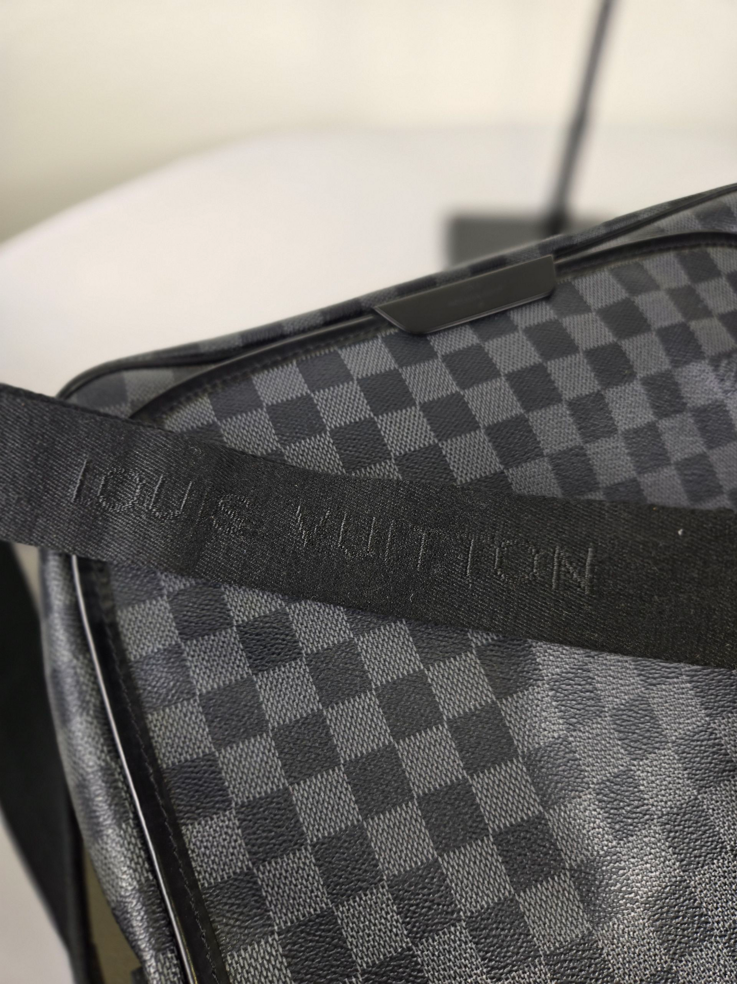 Louis Vuitton Damier Graphite Daniel MM Shoulder Bag - Luxury Preowned