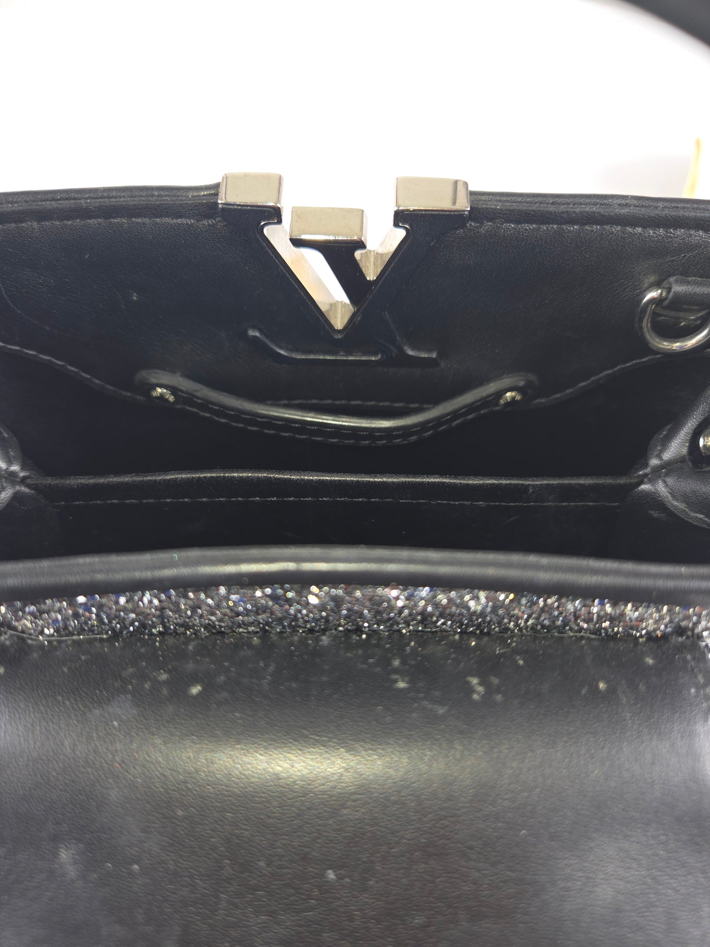 Louis Vuitton Capucines Crystal Bag - Luxury Preowned
