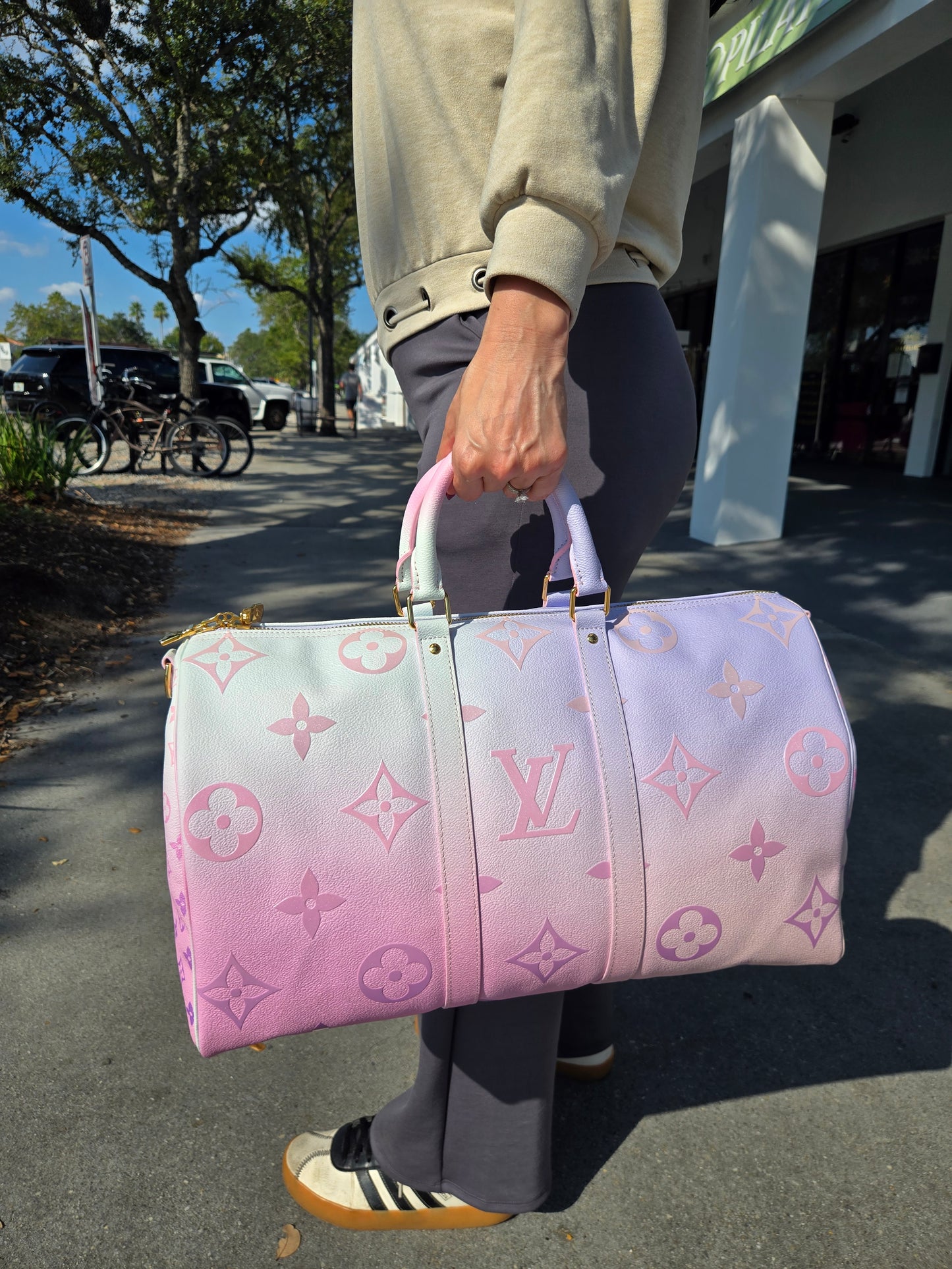 Louis Vuitton Sunrise Keepall Bandoulière 45