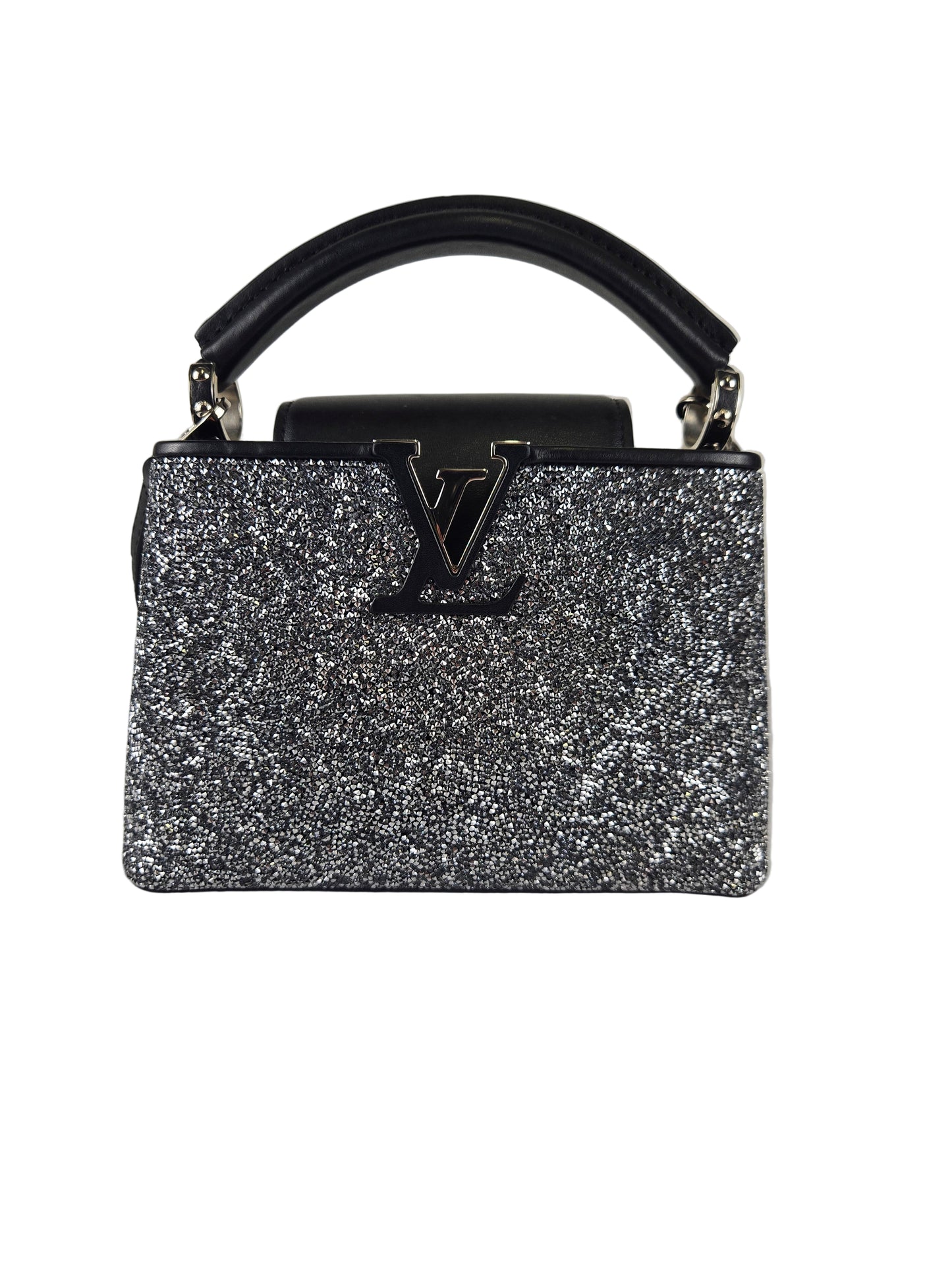 Louis Vuitton Capucines Crystal Bag - Luxury Preowned