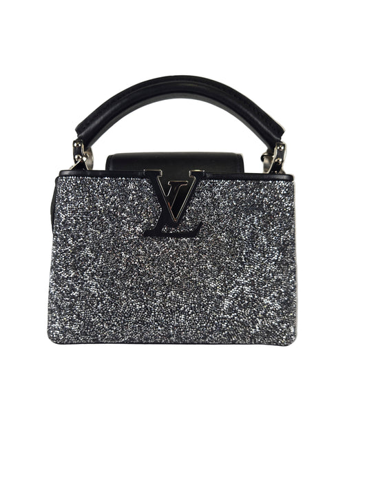 Louis Vuitton Capucines Crystal Bag - Luxury Preowned