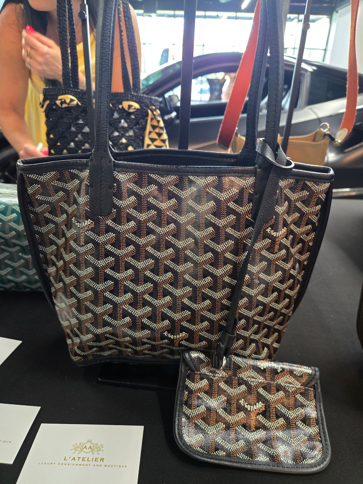 Goyard Anjou Mini Tote Bag - Luxury Pre-owned