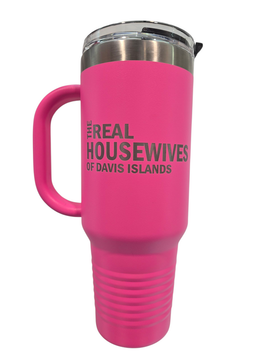 The Real Housewives of Davis Islands, 40 oz Travel Mug 