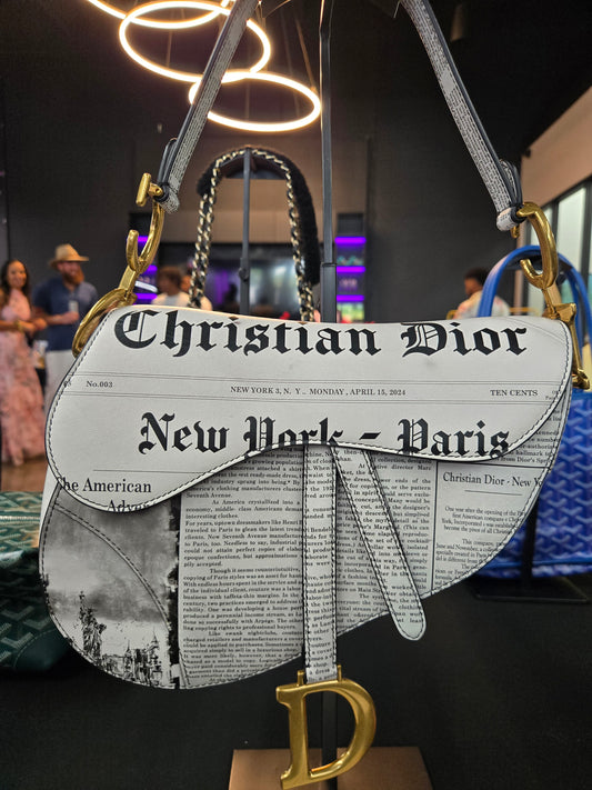 Christian Dior New York - Paris Saddle Bag