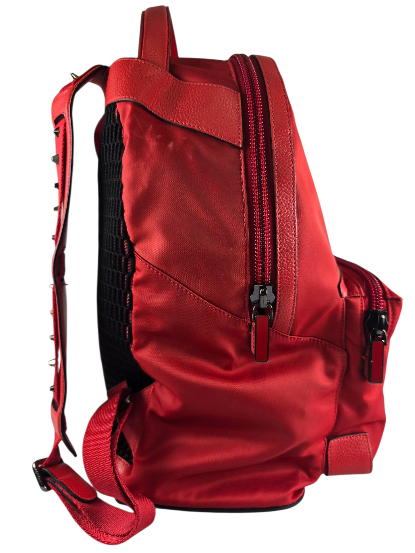 Christian Louboutin Backloubi Nylon Backpack - Luxury Preowned