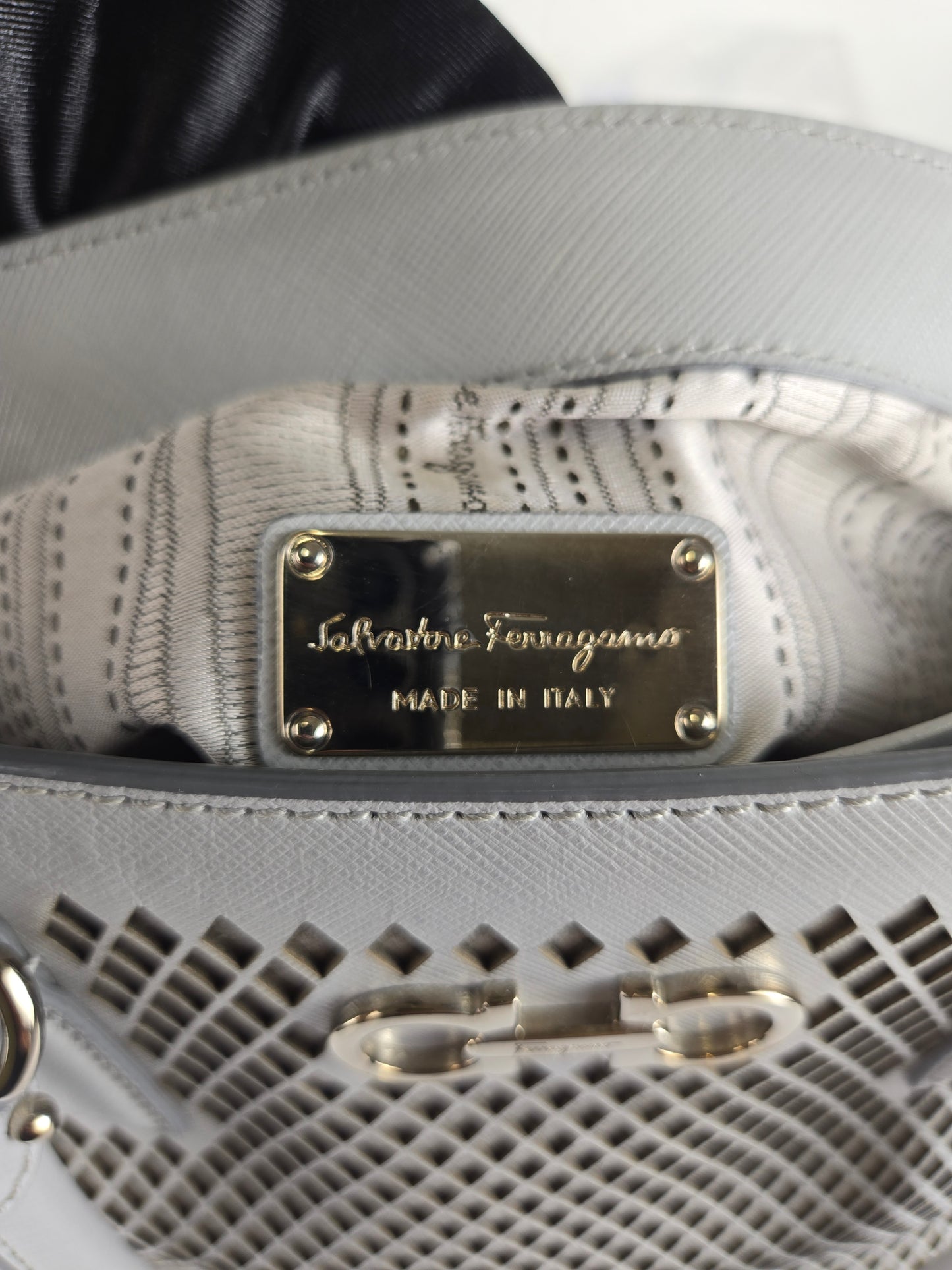Salvatore Ferragamo Leather Tote - Luxury Preowned
