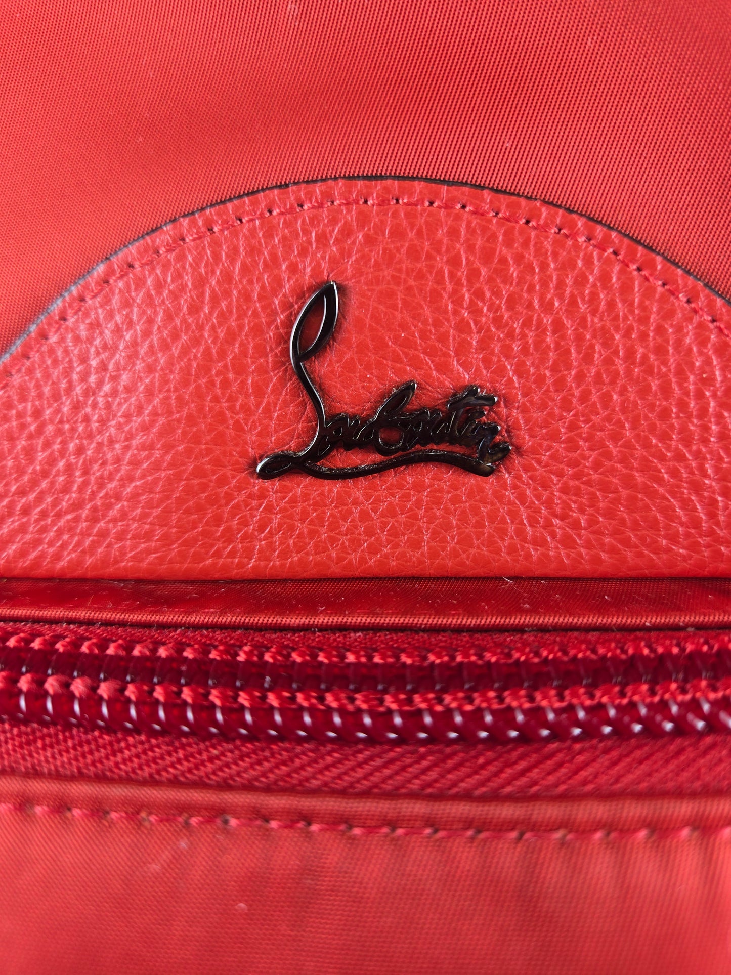 Christian Louboutin Backloubi Nylon Backpack - Luxury Preowned