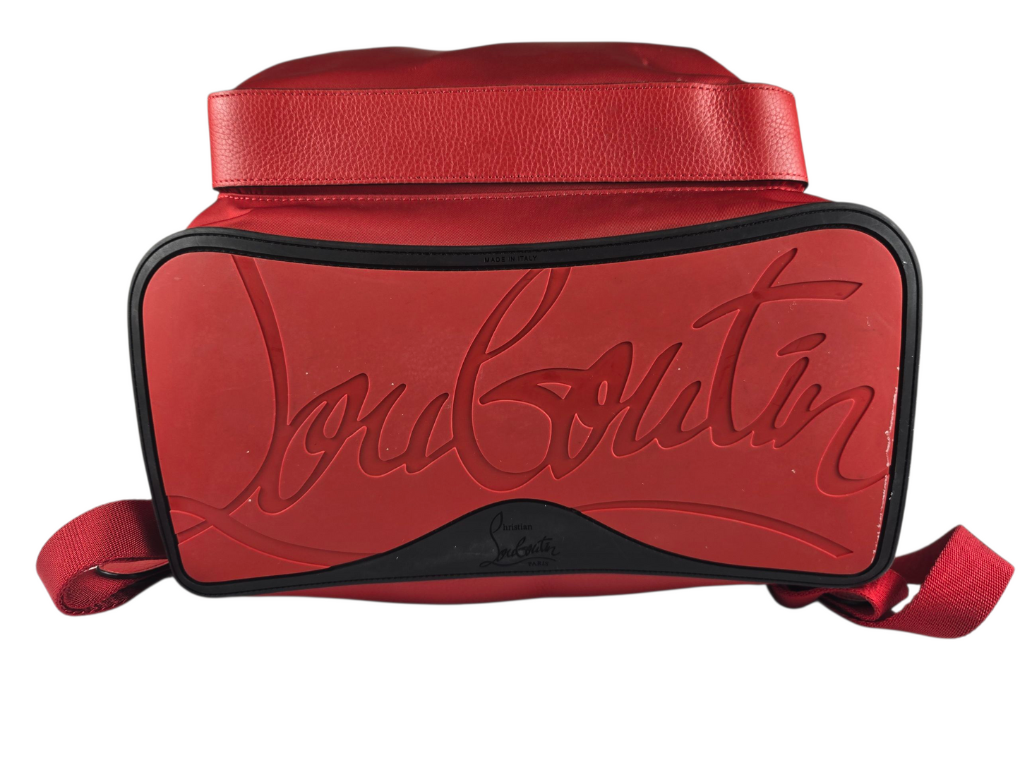Christian Louboutin Backloubi Nylon Backpack - Luxury Preowned