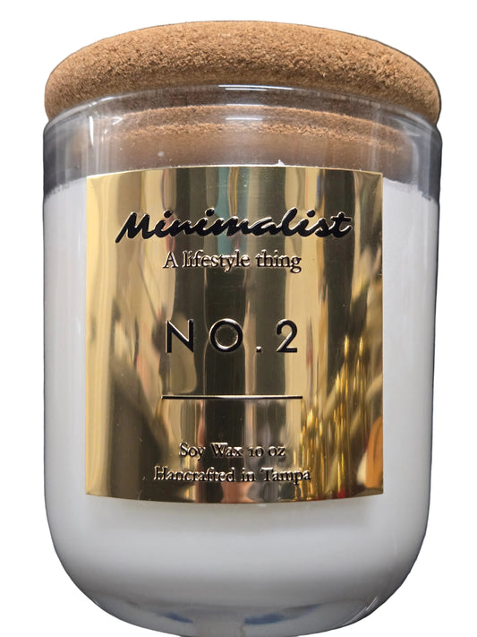 Minimalist No. 2 Soy Body Candle