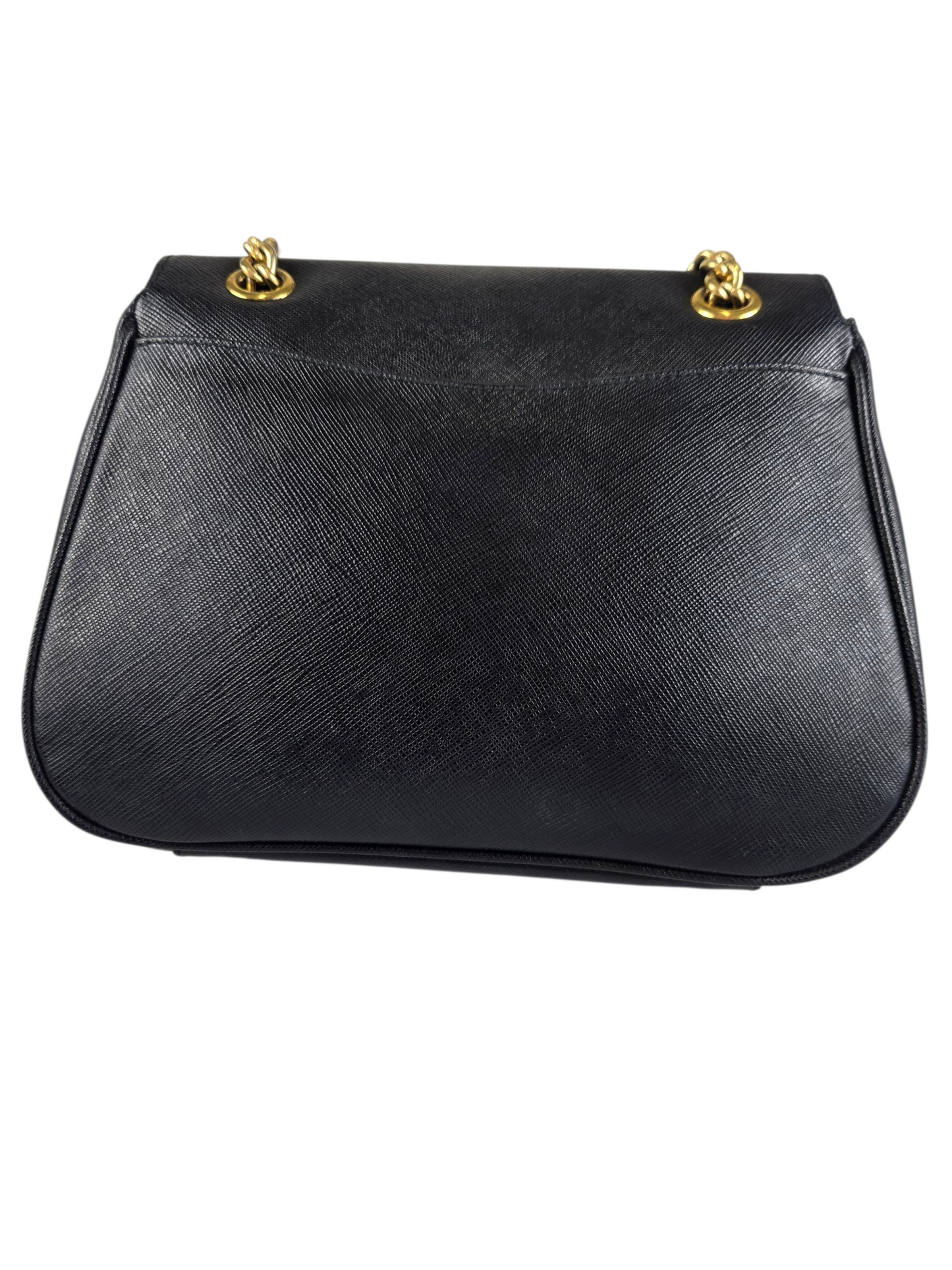 Prada Saffiano Flap Shoulder Bag - Luxury Preowned