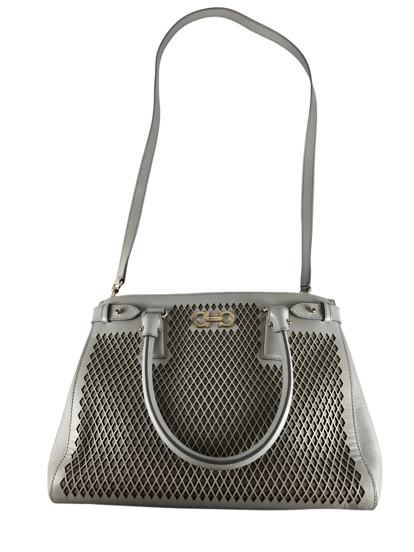 Salvatore Ferragamo Leather Tote - Luxury Preowned