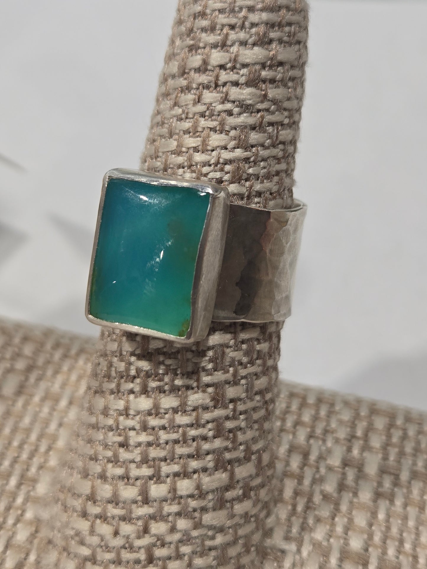 Christine Dee Peruvian Opal Statement Fine & Sterling Silver Ring