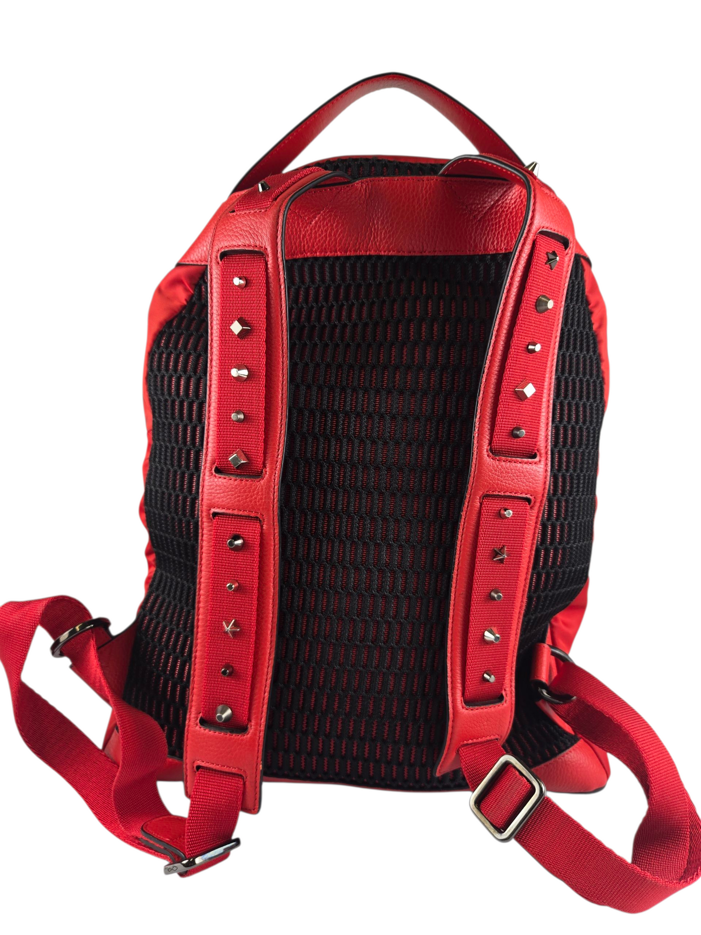 Christian Louboutin Backloubi Nylon Backpack - Luxury Preowned