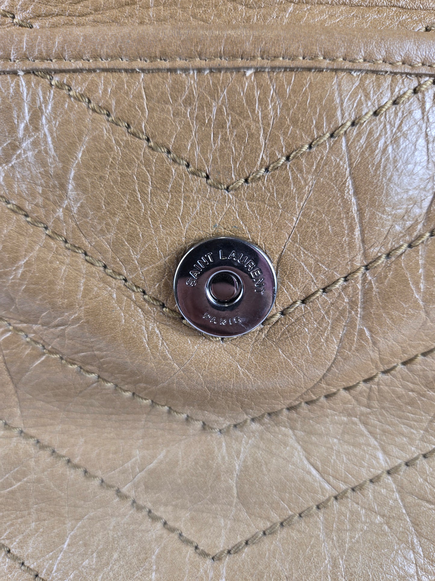 YSL Medium Niki Leather Shoulder Bag - Luxury Preowned