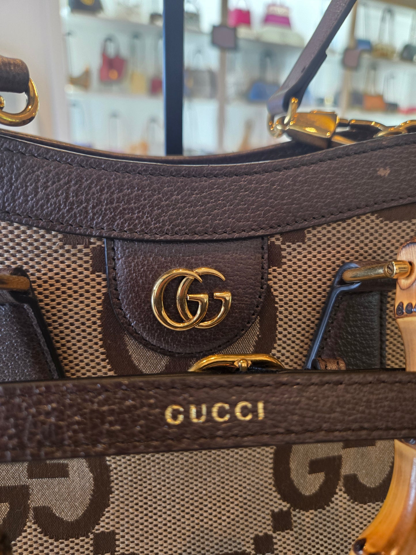 Gucci Diana Tote with Bamboo Handle | Luxury Pre-Owned | #210