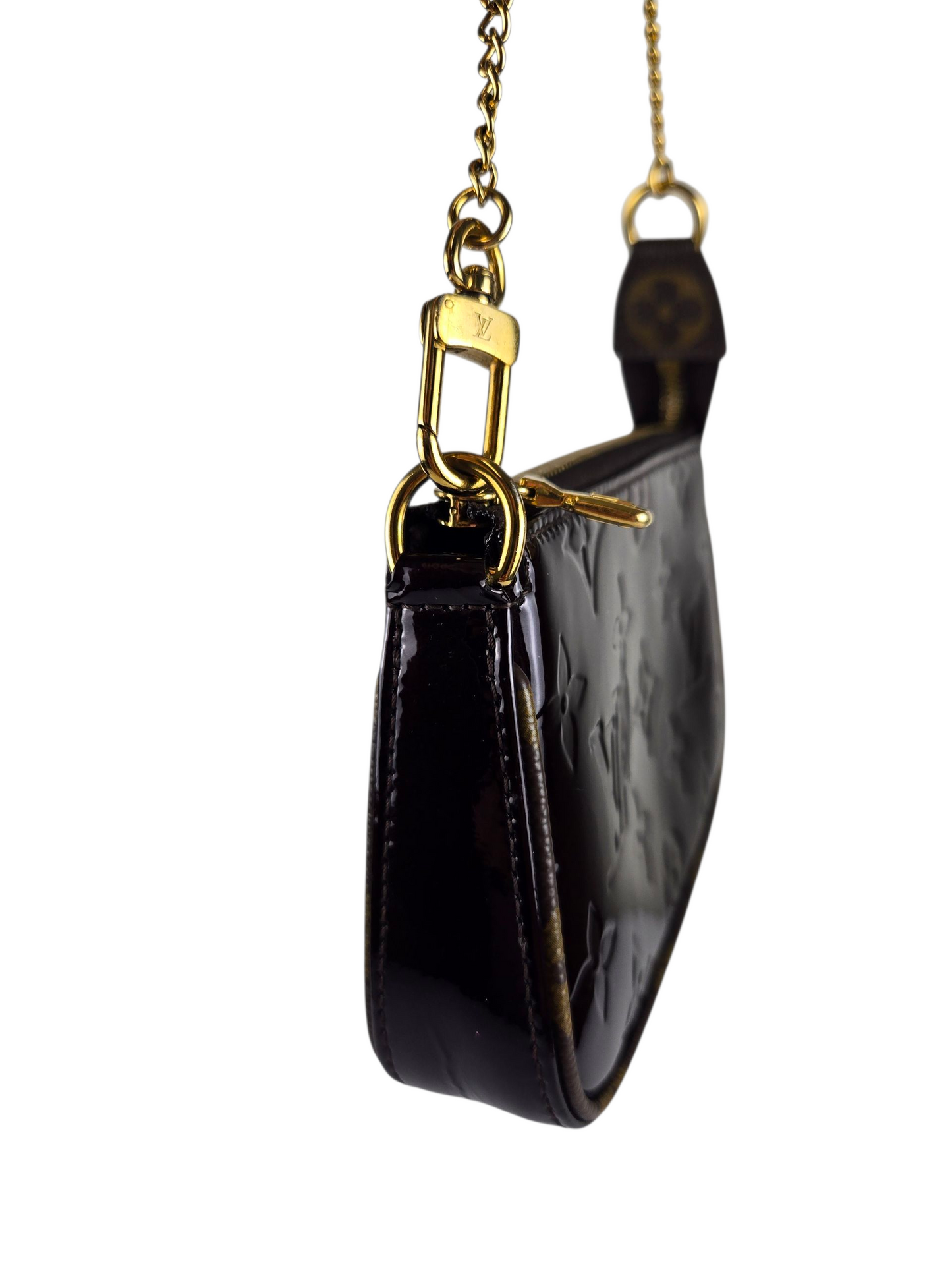 Louis Vuitton Vernis Monogram Mini Accessories Amarante - Luxury Preowned